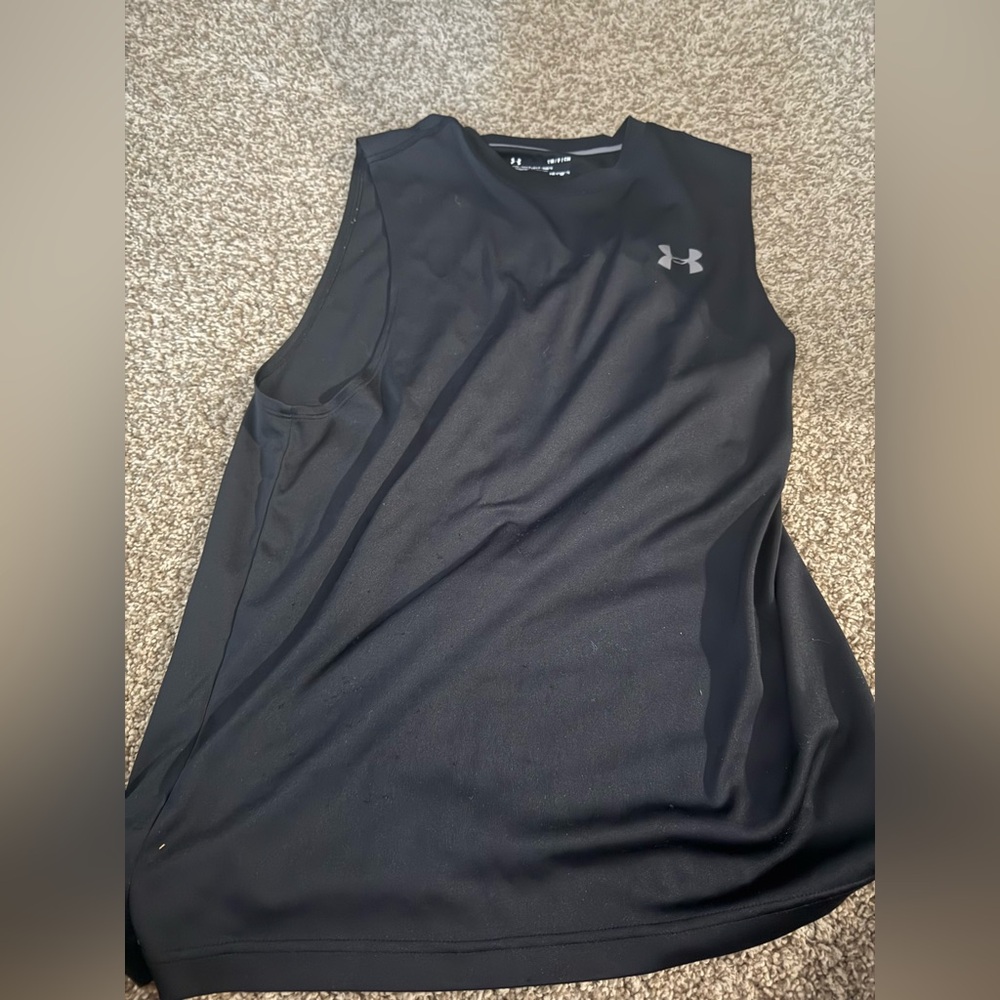 Under Armour Midnight Black Athletic Tank